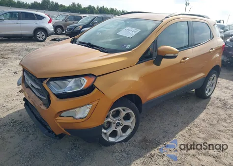 2021 Ford Ecosport Se из США, поврежденный, VIN MAJ6S3GL6MC405747